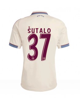 Billige Ajax Josip Sutalo #37 Tredjedrakt 2025-26 Kortermet